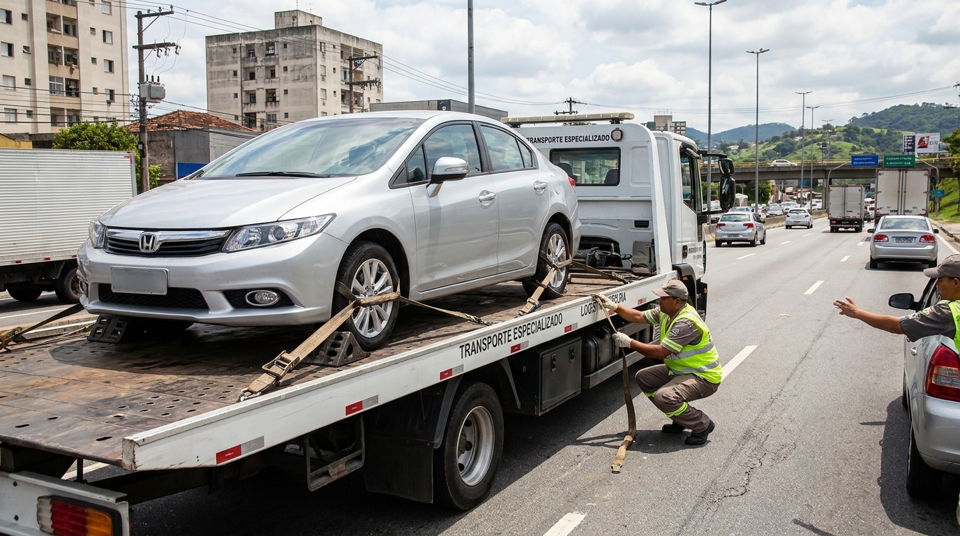 Transporte de Motocicletas em Diadema‑SP